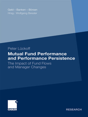cover image of Mutual Fund Performance and Performance Persistence